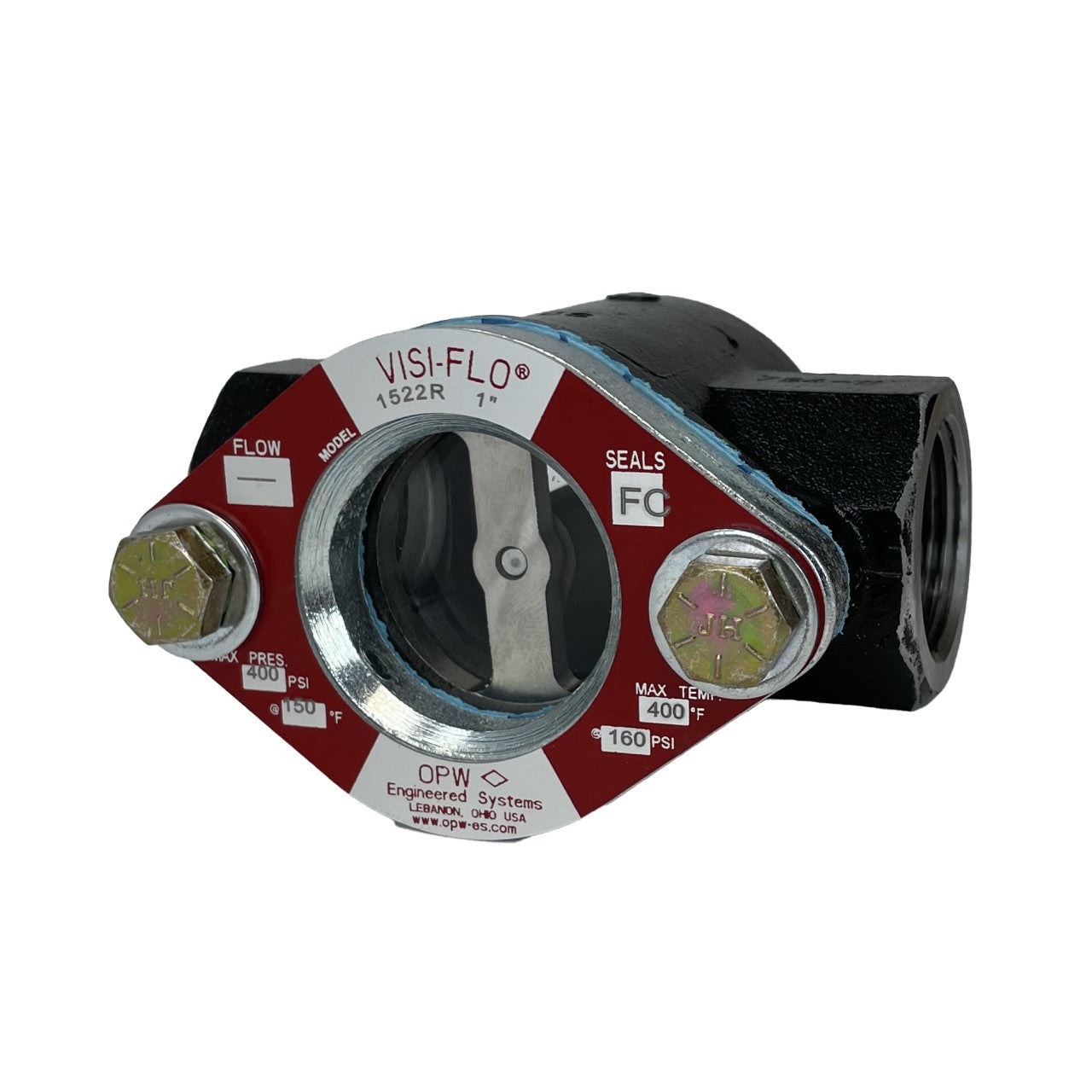 1422TF-0805 - 8" 1400 VISIFLO CST 150  FLANGE NEOPRENE TEFLON FLAP