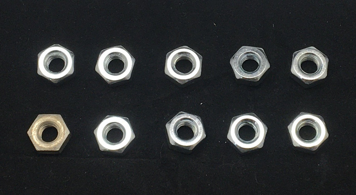 002068400P - NUT-1/4-20 REG HEX UNC-2B 7/32 THICK