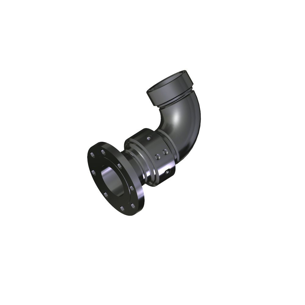 3930FO-0302 - 3" FAB SST SWIVEL JT FLUOROCARBON MAIN/FELT DUST SEALS