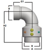 3630J-0151-1-1/2" SWIVEL, ALUM, BUNA, FNPT X FNPT, SUBMERGED SERVICE