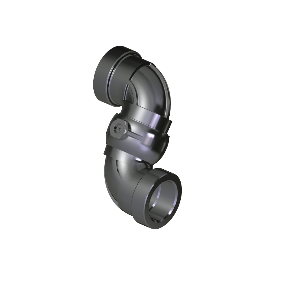 3640-0401 - 4" ALUM SWIVEL JOINT BUNA-N MAIN SEAL FELT DUST SEAL