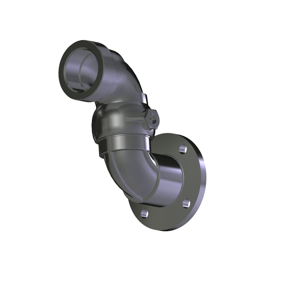 3640FO-0301 - 3" ALUM SWIVEL JOINT BUNA-N MAIN SEAL FELT DUST SEAL