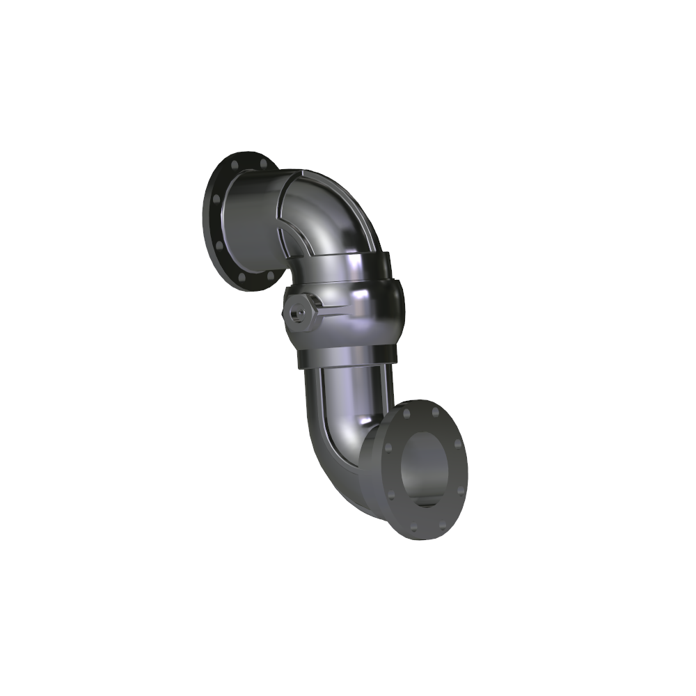 3640FT-0403 - 4" ALUM. SWIVEL JOINT TFE/GTR MAIN SEAL FELT DUST SEAL