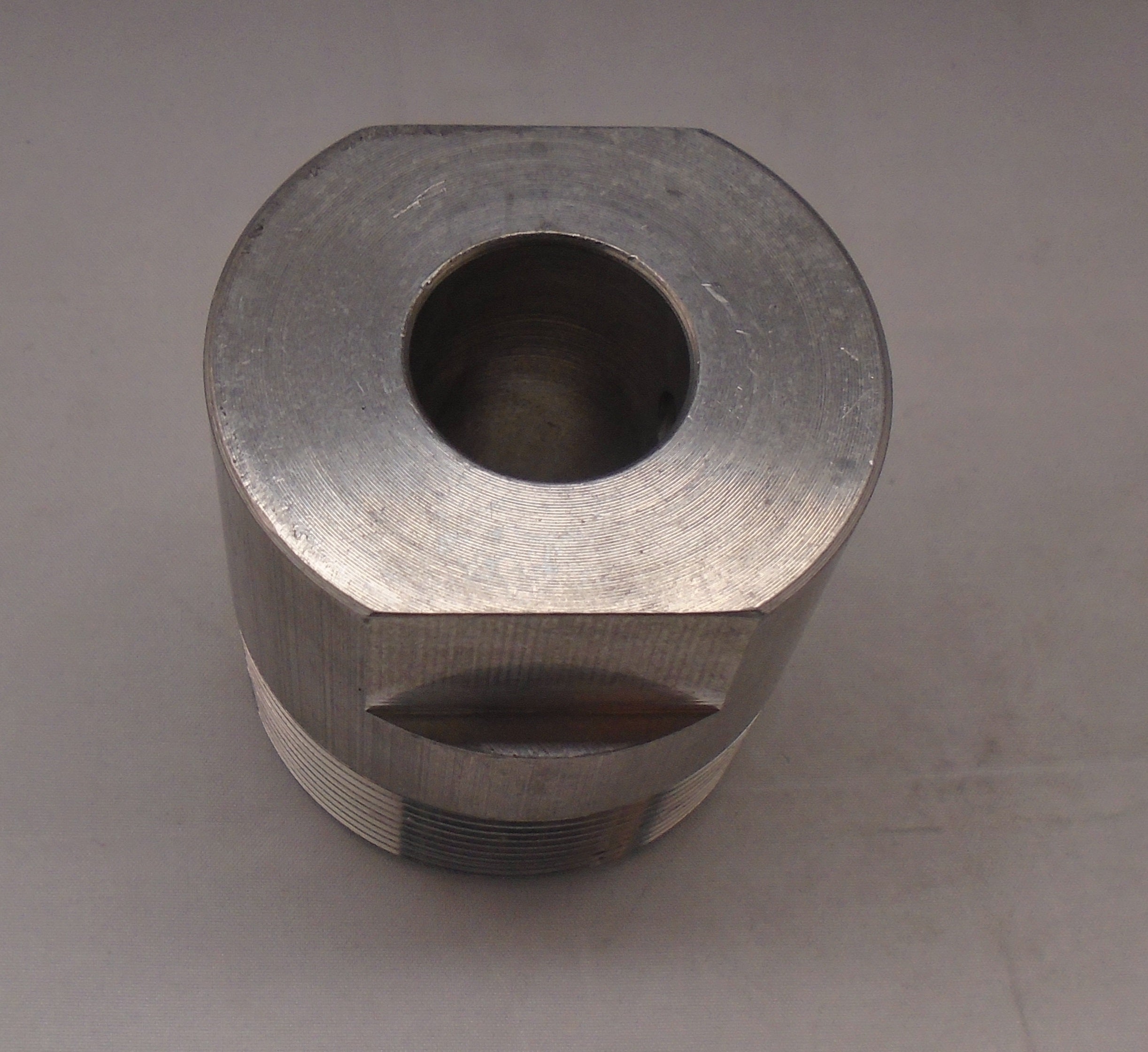 C40268RA - NUT, ADJ.ADPTR, 31/32 TO 2"NPT ALUM. - FOR 15/16" OD TUBE