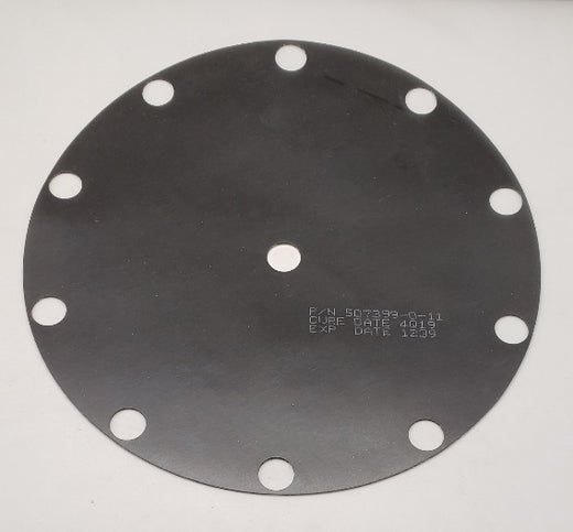 507399011 - DIAPHRAM-10 HOLE VITON, .050 THK, MOD 20