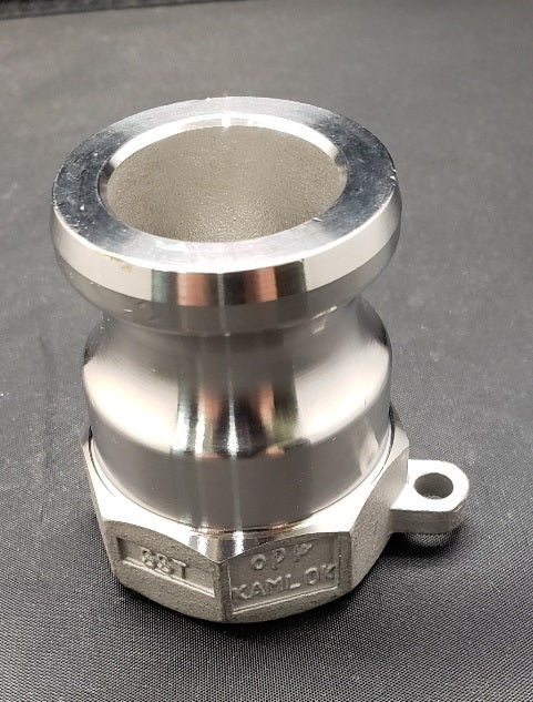 633A-SS10 - 1" KAMLOK ADAPTOR, SST, FNPT