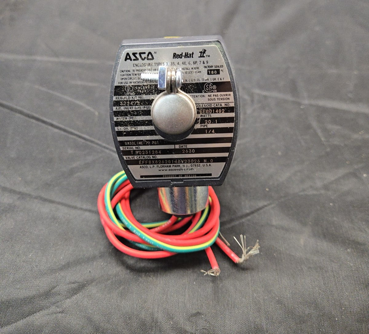 645728417 - SOL VLV - 30B N.O. .25NPT VITON F 220/50