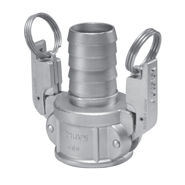 733CL-30SB - 3" AUTOLOK COUPLER, SST, BUNA, HOSE SHANK