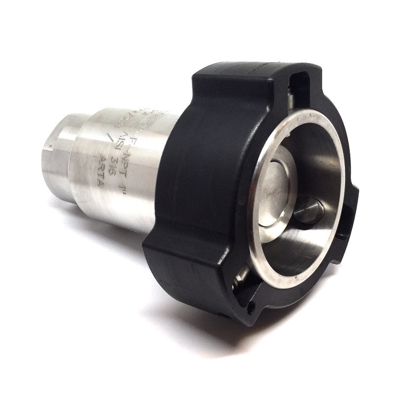 771-TL-0206 - 2" TWIST-LOK COUPLER, SST, FFKM CHEMRAZ, FNPT