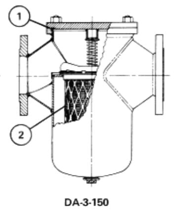 DA3150 - STRAINER EXPLODED VIEW