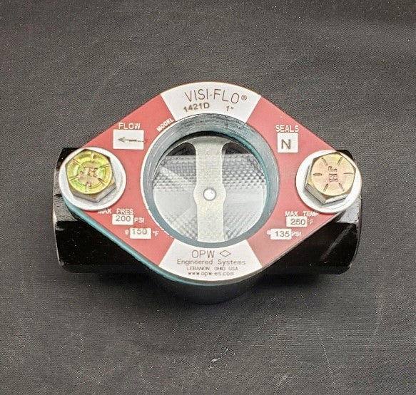 1421D-0105 - 1" 1400 VISIFLO CST NPT NEOPRENE DERLIN PROP