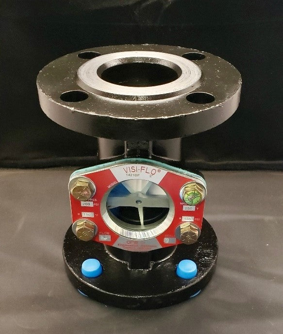 1421DF-0205 - 2" 1400 VISIFLO CST 150 FLANGE NEOPRENE DELRIN PROP