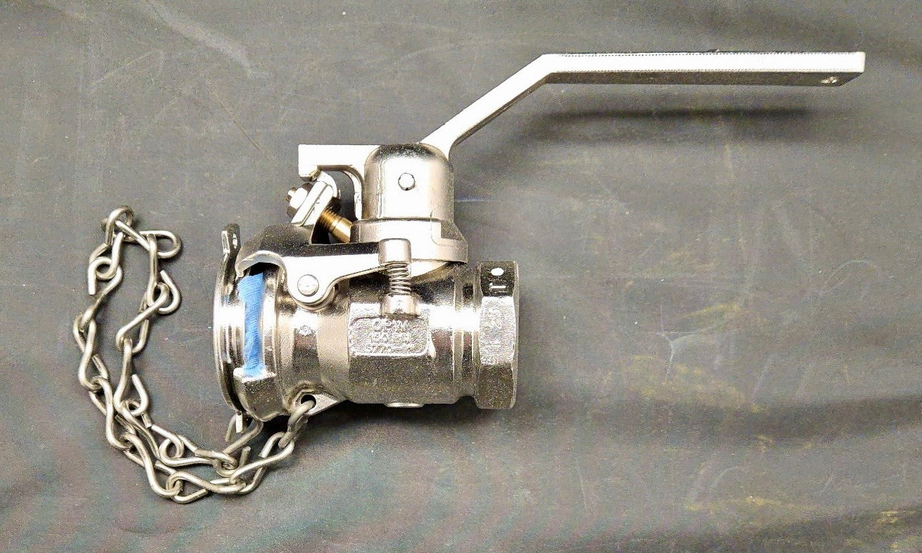 5770-T710N - 1" DRYLOK COUPLER, SST, TFE/SIL, FNPT