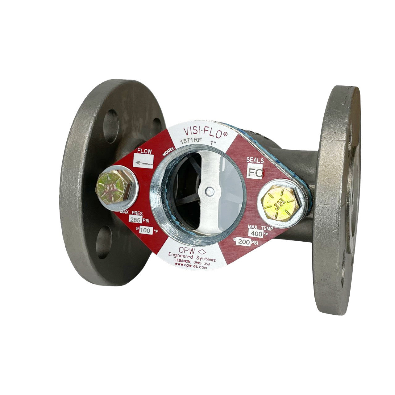 1572RF-0102 - 1" 1500 VISIFLO SST 150 FLG FLUOROCARBON RYTON FLAP