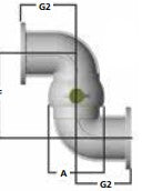 3440-0201 - 2" FAB STL SWIVEL JT BUNA-N MAIN SEAL BUNA DUST SEAL