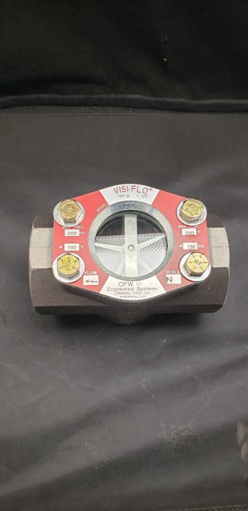 1471D-0155 - 1-1/2" 1400 VISIFLO SST NPT NEOPRENE DELRIN PROP