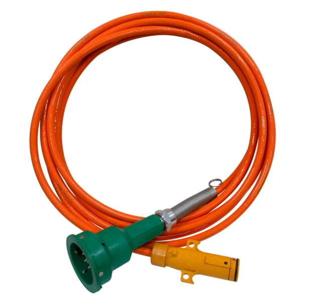 36161 - PULL AWAY PLUG WITH 20' STRAIGHT CABLE, 10 CONTACT, 4 J SLOT