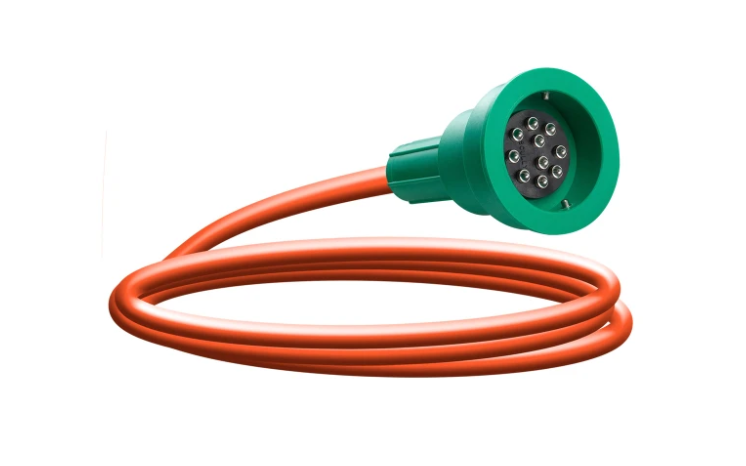 20830 - THERMISTOR PLUG AND 20' STRAIGHT CORD, 2 J SLOT PINS, 8 CONTACT PINS