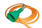 31494 - PLUG AND CABLE ASSEMBLY, GREEN PLUG, STRAIGHT CABLE, 20'