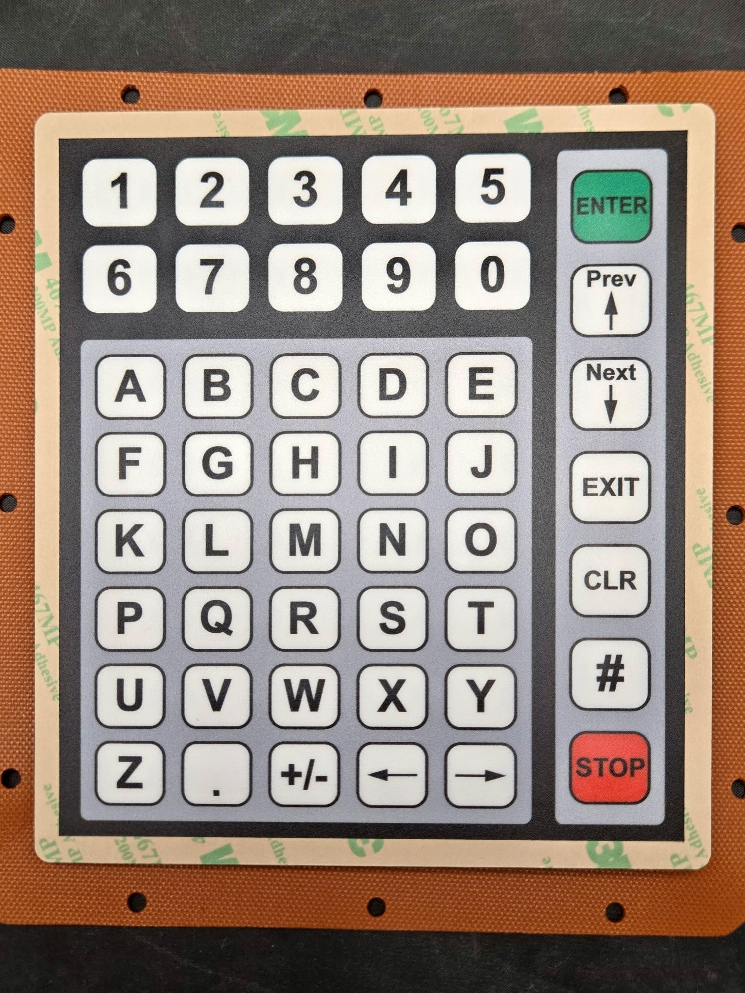 4722 - KEYPAD RCUII/MLII, DIV II