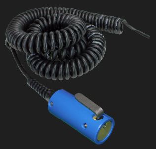 32682 - Dual Ground Stud Connector & Coiled Cable Assembly 32'