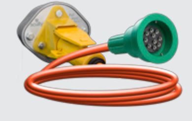 32445 - STRAIN RELIEF 3/8" GROUNDING CABLE